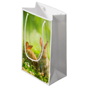 Easter Rabbits Small Gift Bag
