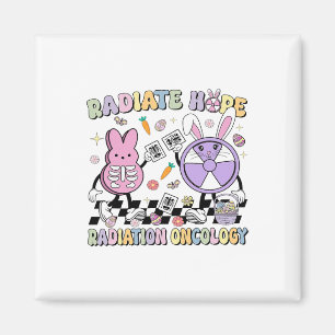 Easter Radiate Hope Radiation Oncology Nurse Xray Magnet