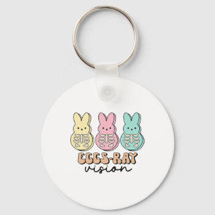 Easter Radiology Bunny Eggs-ray Vision Xray Tech R Key Ring