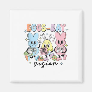 Easter Radiology Bunny Eggs-ray Vision Xray Tech R Magnet