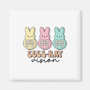 Easter Radiology Bunny Eggs-ray Vision Xray Tech R Magnet