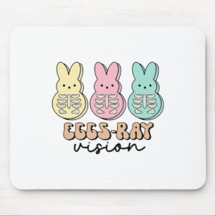 Easter Radiology Bunny Eggs-ray Vision Xray Tech R Mouse Pad
