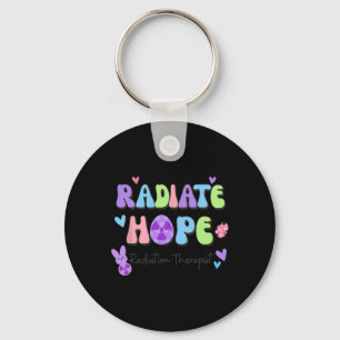Easter Radiology Therapist Cute Bunny Radiation Th Key Ring