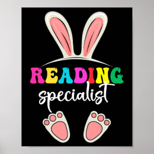 Easter Reading Specialist Teacher Easter Literacy  Poster