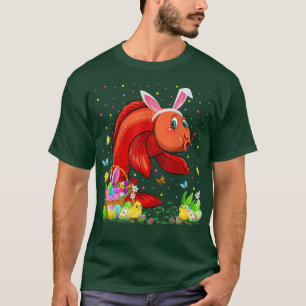 Easter Redfish Bunny Egg Hunting Redfish Easter Su T-Shirt