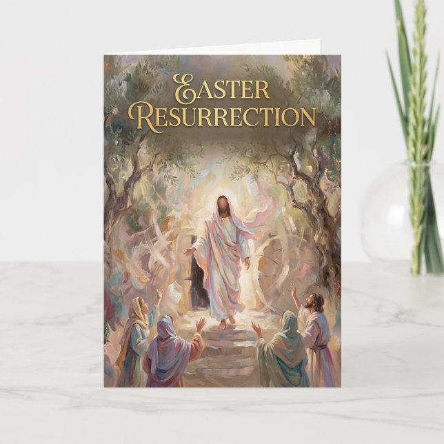 Easter Resurrection Easter Card (Front)