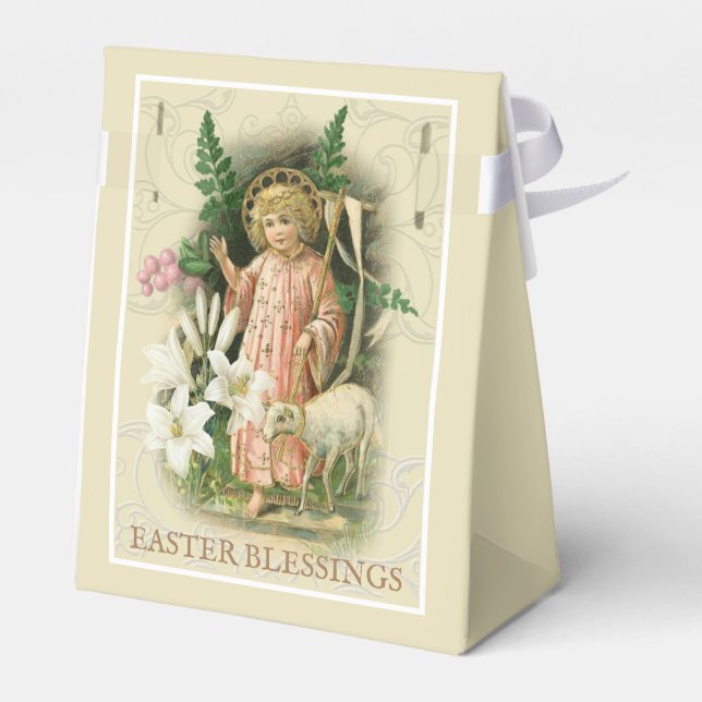 Easter Resurrection Pascha Prayer Favour Religious Box (Back Side)