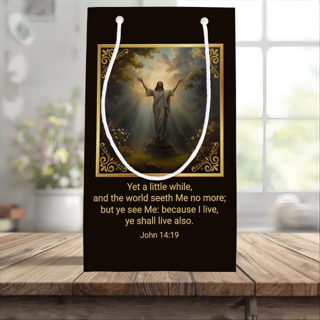 Easter Resurrection Religious Small Gift Bag (Creator Uploaded)