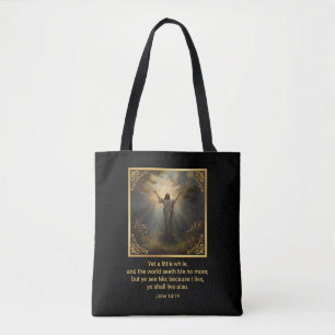 Easter Resurrection Religious Tote Bag