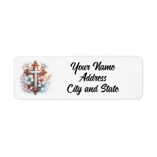 Easter Return Address Label