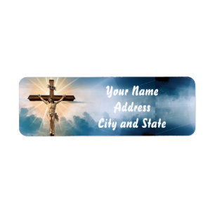 Easter Return Address Label