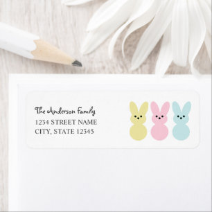 Easter Return Address Label