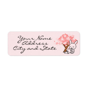Easter Return Address Label