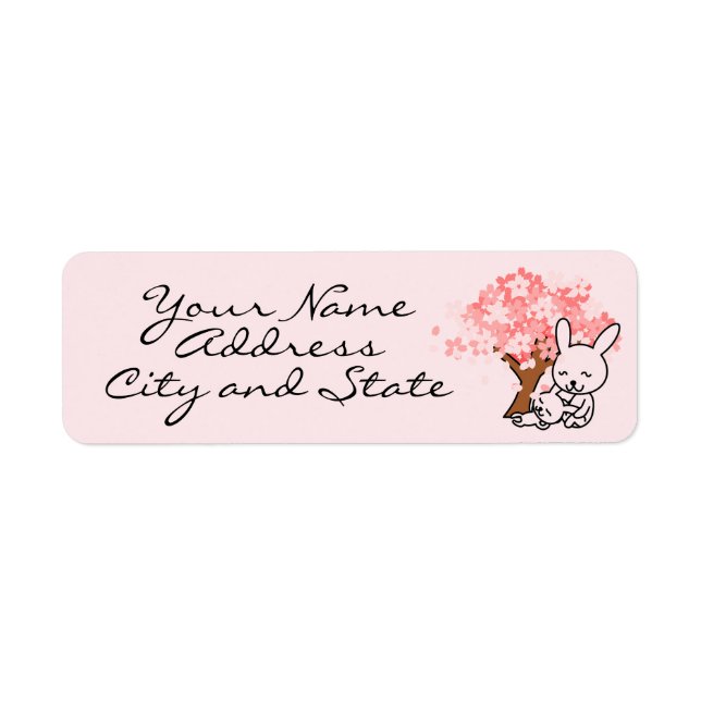 Easter Return Address Label (Front)