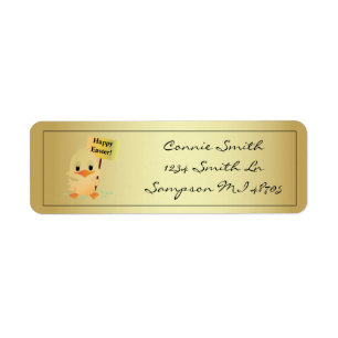 Easter Return Address Label