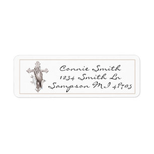 Easter Return Address Label