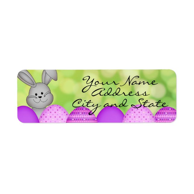 Easter Return Address Label (Front)