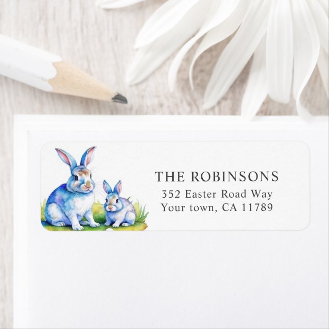 Easter Return Address Return Address Label (Insitu)