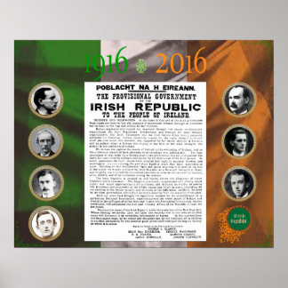 Easter Rising 1916 - 2016 Commemorative Poster