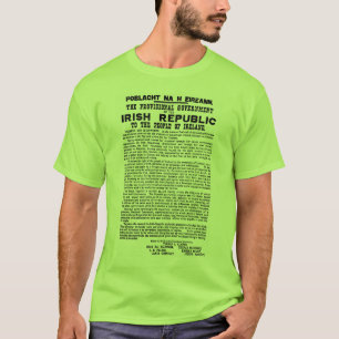 Easter Rising Proclamation of the Irish Republic T-Shirt