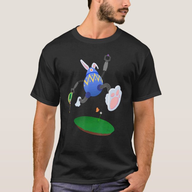 Easter Robot 1 T-Shirt (Front)