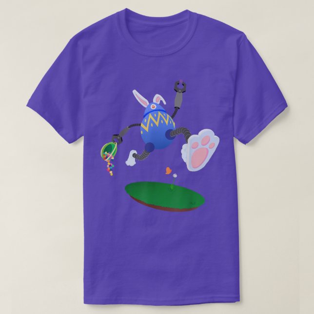 Easter Robot  T-Shirt (Design Front)