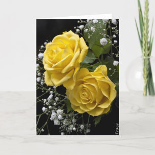 Easter Roses Holiday Card