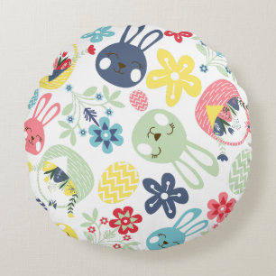 Easter round cushion