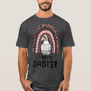 Easter s For Kids Bunny With Rainbow Eastern Desig T-Shirt