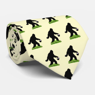 Easter Sasquatch Tie