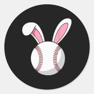 Easter Sell Bunny Ears Rabbit Youth Boys Toddlers Classic Round Sticker