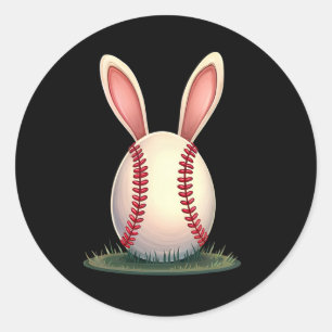 Easter Sell Bunny Sell Lover Funny Easter Day Classic Round Sticker