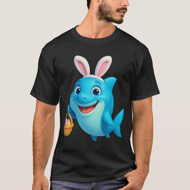 Easter Shark T-Shirt (Front)