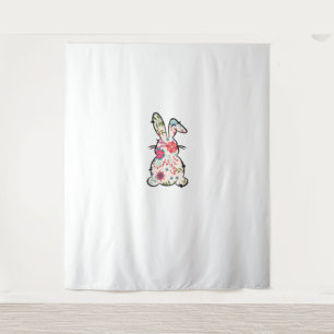 Easter Shirts for Women Spring Flowers Pattern Eas Tapestry