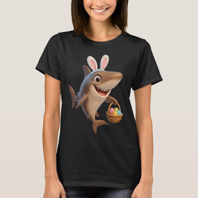 Easter Silky Shark T-Shirt (Front)