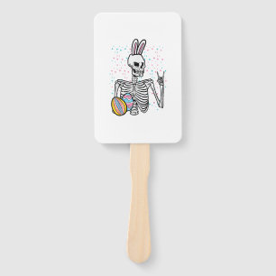 Easter Skeleton Bunny Rock Hand Rocker Boys Kids M Fan