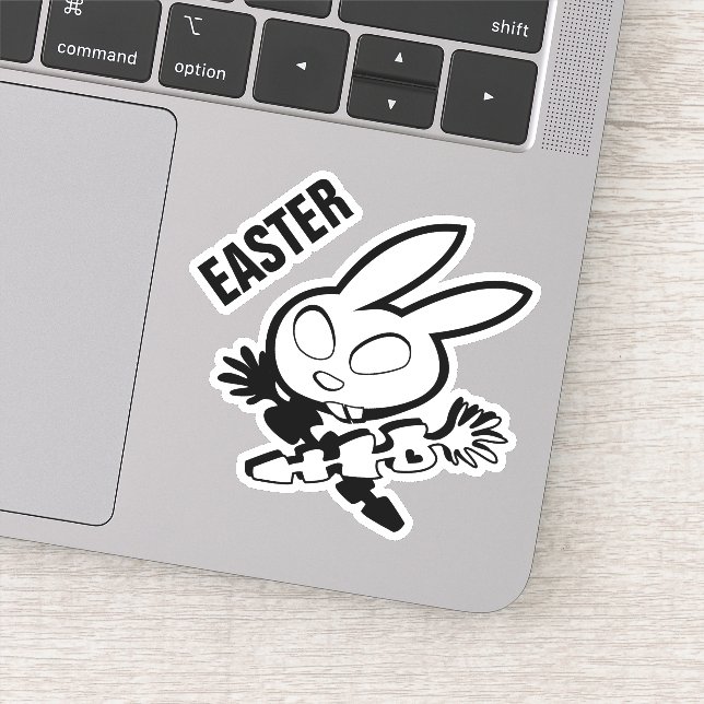 EASTER SKULL Bunny& Cross Bone Carrots (Detail)