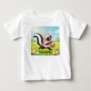 Easter Skunk Baby T-Shirt