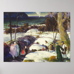 Easter Snow Poster