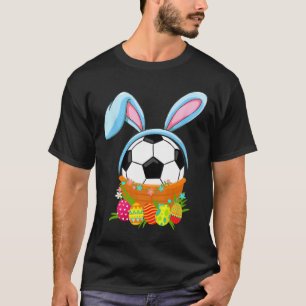 Easter Soccer Ll Easter Day Funny Easter Bunny Soc T-Shirt