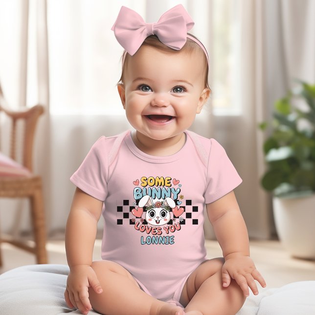 Easter Some Bunny Loves You Bodysuit (Creator Uploaded)