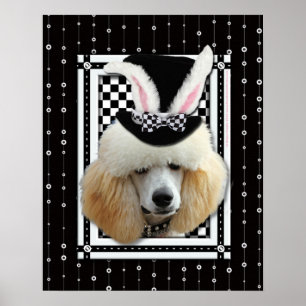 Easter - Some Bunny Loves You - Poodle - Apricot Poster