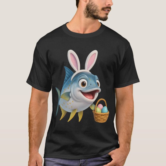 Easter Spanish Mackerel T-Shirt (Front)
