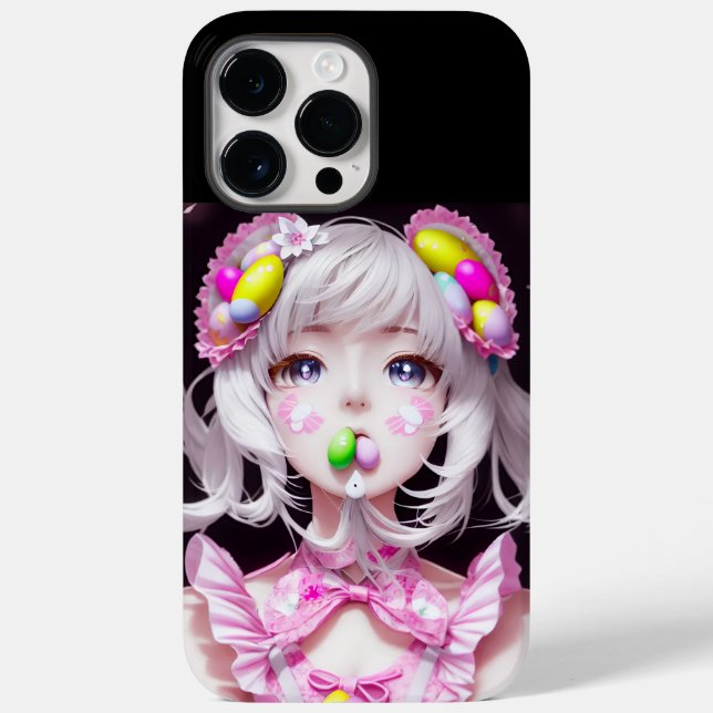 Easter/spring Anime girl  Case-Mate iPhone Case (Back)