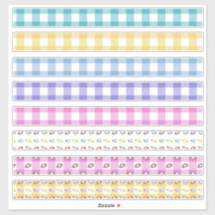 Easter Spring Flowers Plaids