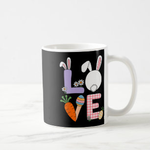 Easter Spring Love Bunny Ears Coffee Mug