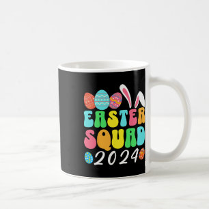 Easter Squad 2024 Bunny Egg Hunt Matching Group Ea Coffee Mug