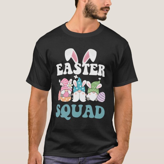 Easter Squad Bunnies Family Matching Men Women Kid T-Shirt (Front)