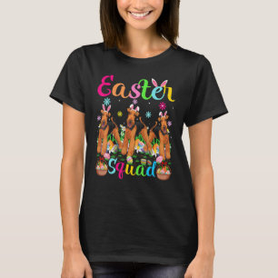 Easter Squad Bunny Ear Airedale Terrier Dog Easter T-Shirt