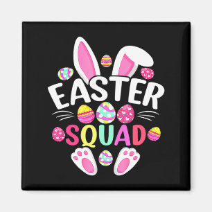 Easter Squad Bunny Ear Eggs Magnet